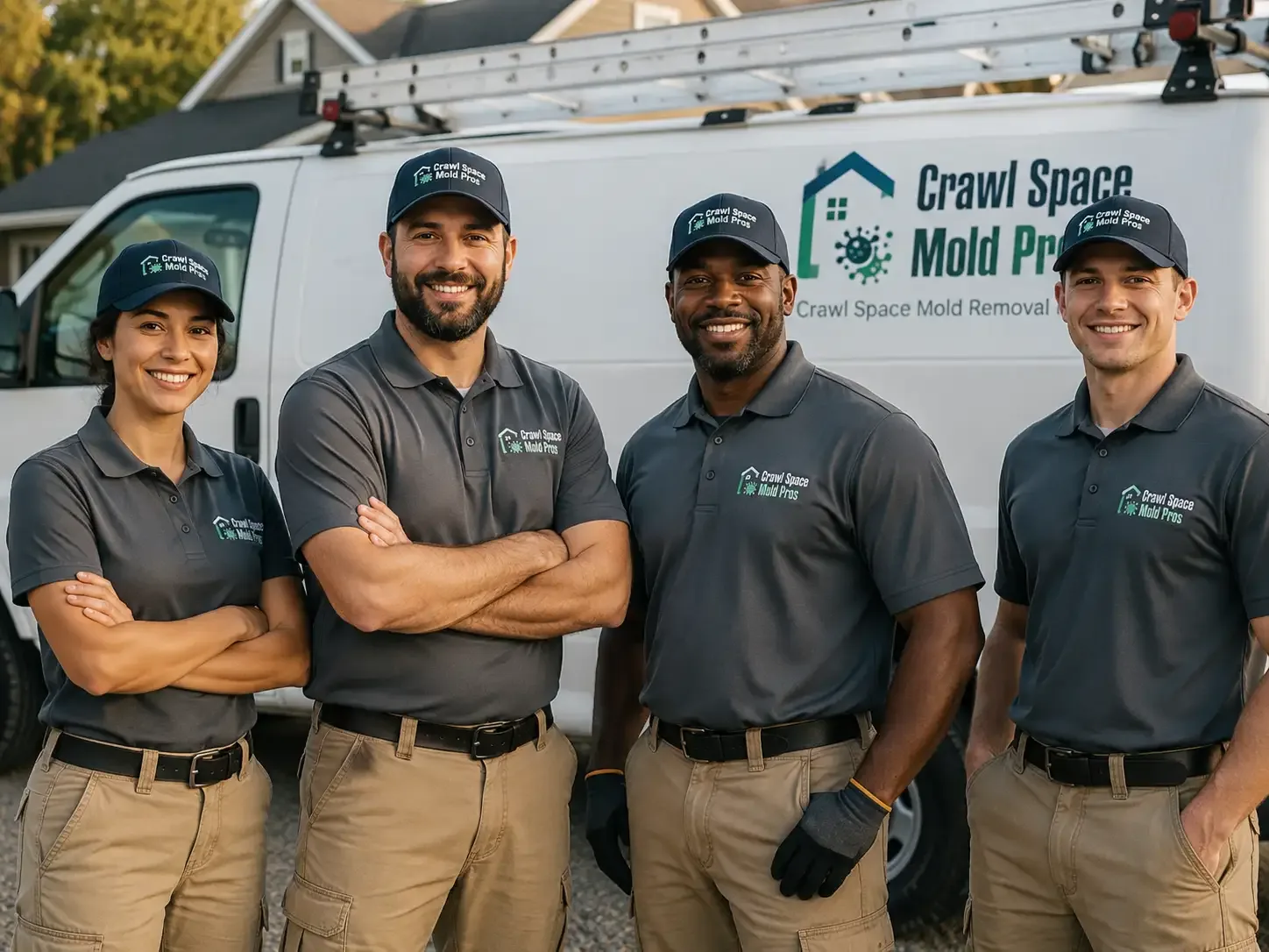 Crawl Space Mold Removal company in Harpster, OH
